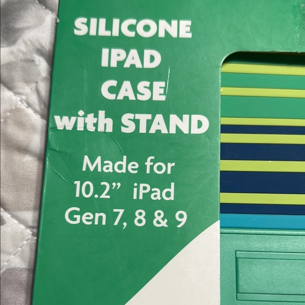 Striped iPad Case with Stand